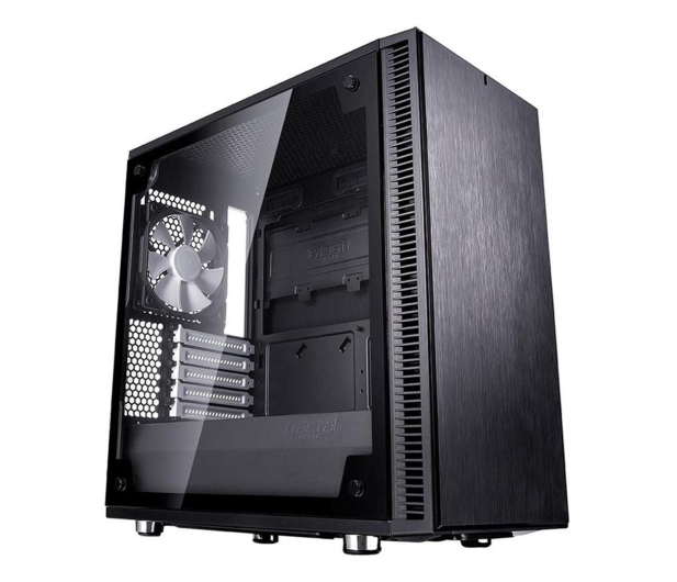 FRACTAL DESIGN Define Mini C TG 3. 5'HDD/2.5'SDD uATX/ITX Tempered Glass   side panel FD-CA-DEF-MINI-C-BK-TG - 442149 - zdjęcie